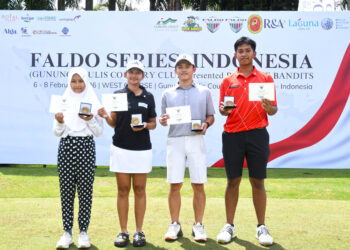 Empat Pegolf Raih Tiket untuk Tampil di Faldo Junior Tour Asia Grand Final