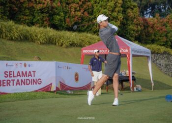 Persaingan Ketat Warnai Round 1 Kejurnas Golf Amatir 2026 di Gunung Geulis