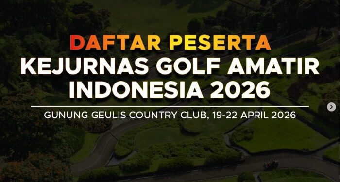 80 Pegolf Amatir Terbaik Siap Menggebrak Kejurnas 2026 di Gunung Geulis