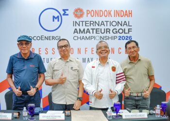 Kolaborasi Rutin Pondok Indah dan MedcoEnergi Selenggarakan Turnamen Golf Amatir Internasional