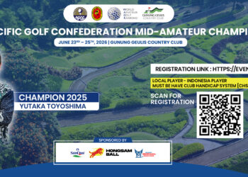 INDONESIA BERSIAP GELAR APGC MID-AMATEUR CHAMPIONSHIP  2026 DI GUNUNG GEULIS